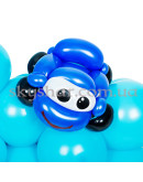 Цифра из шаров голубая для мальчика – фото 3