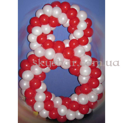 Цифра из шаров "Восторг" – фото 1