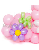 Цифра з кульок для дівчинки  "Весняна чарівність" – фото 3