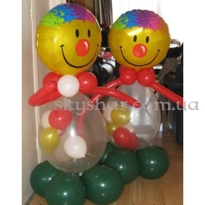 Фигура из шаров "Смайл" 1 шт. – фото 1