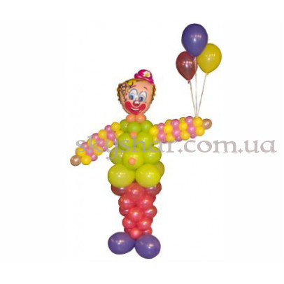 Фігура з кульок "Клоун" – фото 1
