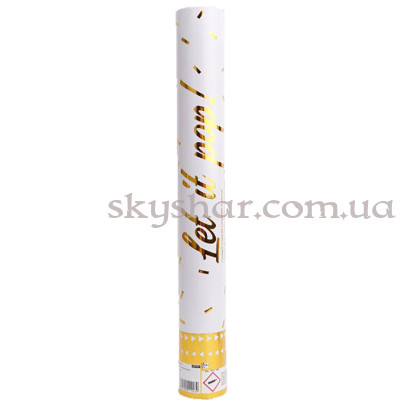 Хлопавка Золоте Конфетті 40 см – фото 1