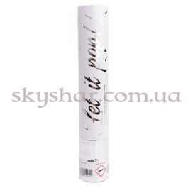 Опция Хлопавка Срібне Конфетті 28 см – фото 21