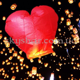 Небесный Фонарик Сердце 1,1 м – фото 12