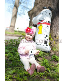 Фольгированная цифра "1" в виде собачки – фото 3