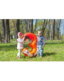 Фольгированная цифра "3" в виде лисички – фото 3