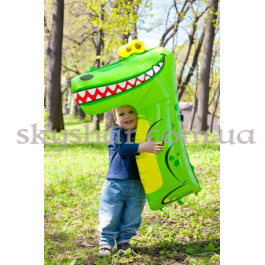 Фольгированная цифра "7" в виде крокодильчика – фото 4