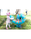 Фольгована цифра "9" у вигляді ящірки – фото 3