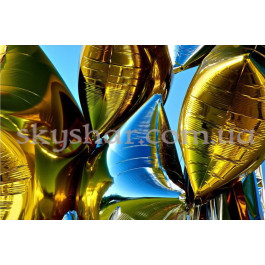 Фольгированные звезды с гелием 1 шт. – фото 4