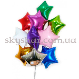Опция Фольговані зірки з гелієм 1 шт. – фото 15