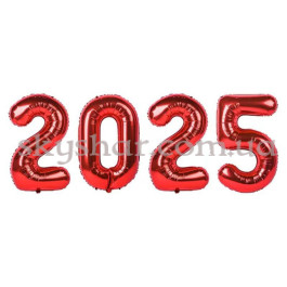 Опция Цифри кульки 2025 Червоні – фото 9