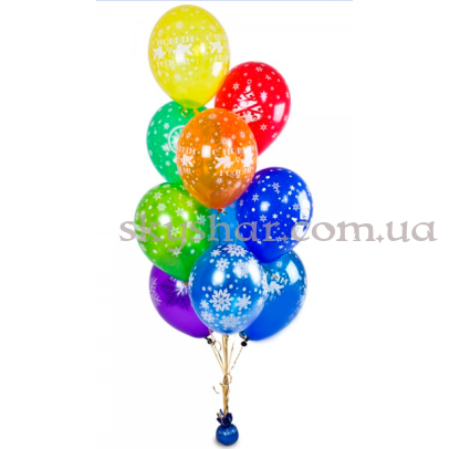 Букет из шаров "Скоро Новый Год" – фото 1