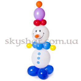 Опция Фігура з кульок "Сніговик у шапочці" – фото 22