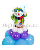Фигура из шаров "Снеговички" – фото 3