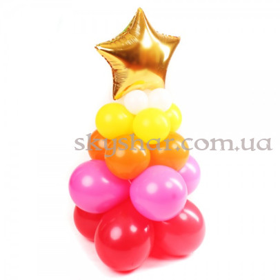 Фігура з кульок "Ялинка яскрава" – фото 1