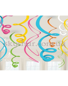 Опция Спираль ассорти 55 см 12 шт. – фото 1