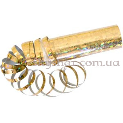 Серпантин золотой 36 колец – фото 1