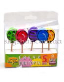 Свечи для торта на пиках "Шарики" – фото 3