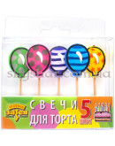 Свічки для торта на піках "Кульки" – фото 2