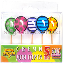 Опция Свічки для торта на піках "Кульки" – фото 14