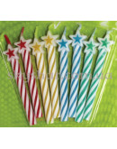 Свечи для торта "Со звездой" 8 шт. – фото 3