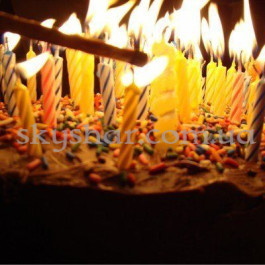 Свечи для торта "Ассорти" без подставок 24 шт. – фото 5