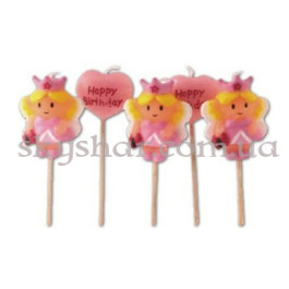 Свечи для торта на пиках "Принцесса"  – фото 13