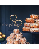 Бенгальські вогні "Серця золотисті" 16,5 см 2 шт. – фото 4