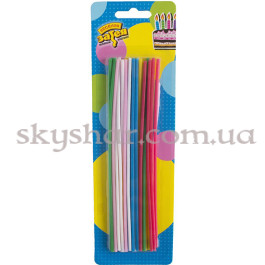 Опция Свечи Тонкие для торта Ассорти 24 шт. – фото 17 Опция Свечи Тонкие для торта Ассорти 24 шт. – фото 17