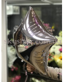 Фольгована кулька "Зірка срібна" 46 см – фото 4