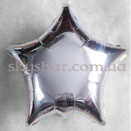 Опция Фольгированный шар "Звезда серебряная" 46 см – фото 17