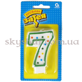 Опция Свеча -цифра "7" Горошек – фото 8 Опция Свеча -цифра "7" Горошек – фото 8