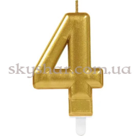 Опция Свічка-цифра "4" Золота – фото 22