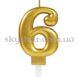Опция Свічка-цифра "6" Золота – фото 26