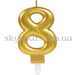 Опция Свеча-цифра "8" Золотая – фото 6 Опция Свеча-цифра "8" Золотая – фото 6