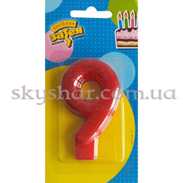 Опция Свеча-цифра "9" Блеск – фото 3 Опция Свеча-цифра "9" Блеск – фото 3