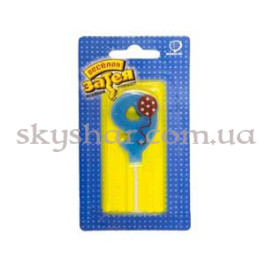 Опция Свеча-цифра "9" Шарик – фото 6 Опция Свеча-цифра "9" Шарик – фото 6