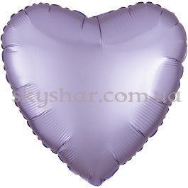 Опция Фольгированный шар "Сердце лавандовое" 46 см – фото 5