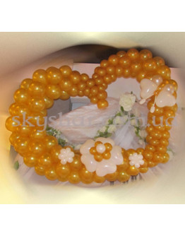 Опция Серце з кульок з прикрасою 2 – фото 1