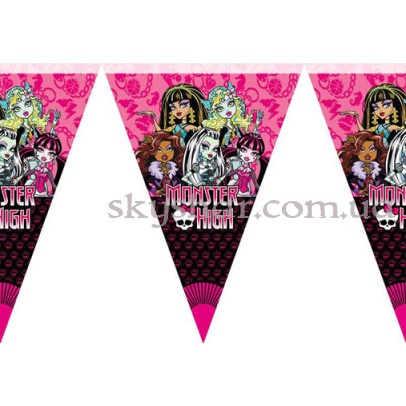 Гірлянди паперові "Монстер Хай" – фото 1
