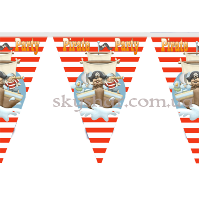 Гірлянди паперові  "Пірати" – фото 1