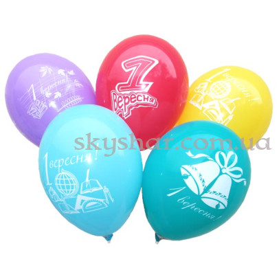 Шар с гелием "1 Вересня" – фото 1
