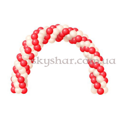 Гірлянда з кульок 10”  (1 пог.м) – фото 1