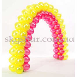 Опция Гирлянда из шаров на каркасе (1 пог.м) – фото 5 Опция Гирлянда из шаров на каркасе (1 пог.м) – фото 5