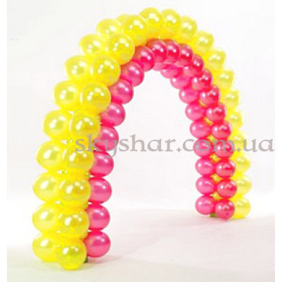 Гирлянда из шаров на каркасе  (1 пог.м) – фото 1