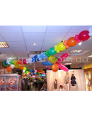 Воздушная гирлянда из шаров-линков  (1 пог.м) – фото 2