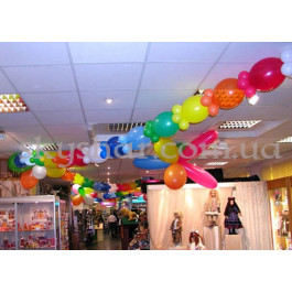 Опция Повітряна гірлянда з кульок-лінків (1 пог.м) – фото 14