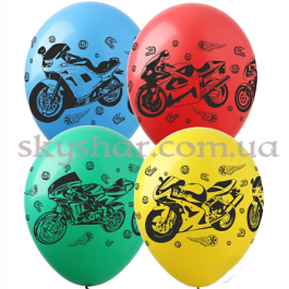 Опция Гелиевые шары "Мотоциклы" (30 см) – фото 8