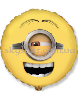 Опция Фольгированный шар круг "Миньон Стюарт" – фото 1