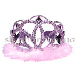 Опция Тіара з пір'ям рожева – фото 21
